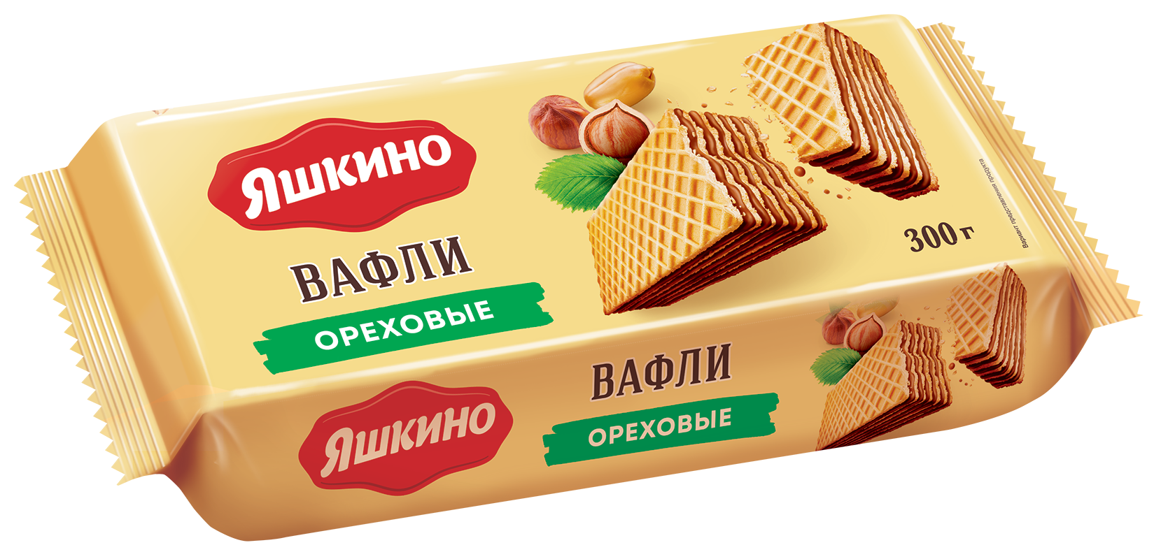

Вафли Яшкино ореховые 300 г