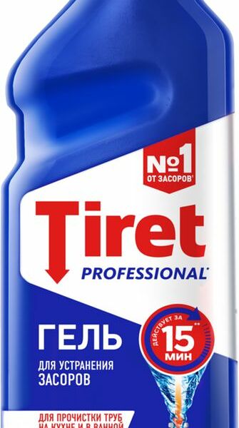 Гель Tiret Professional для устранения засоров 12х500мл