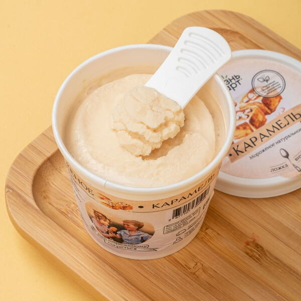 Мороженое карамельное