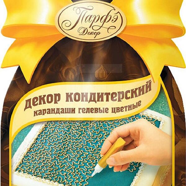 Декор кондитерский Парфэ Декор Карандаши гелевые цветные