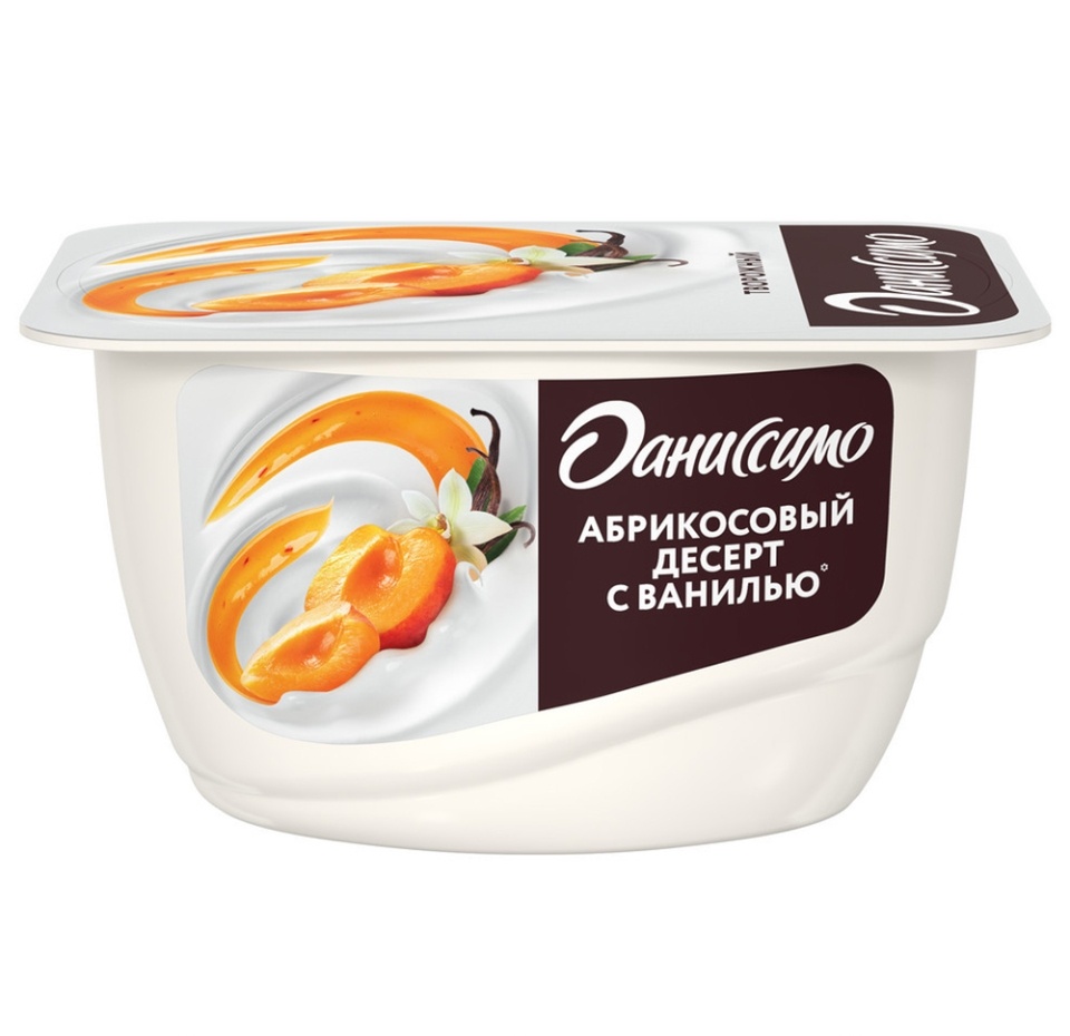 

Десерт творожный Даниссимо Абрикосовый десерт с ванилью 5,6% 130 г