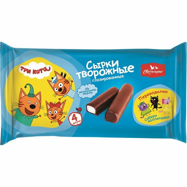 Творожные палочки Свитлогорье ванильные в глазури 16% 119 г