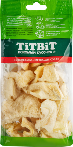 

Лакомство для собак Titbit Хрустики говяжьи 65 г