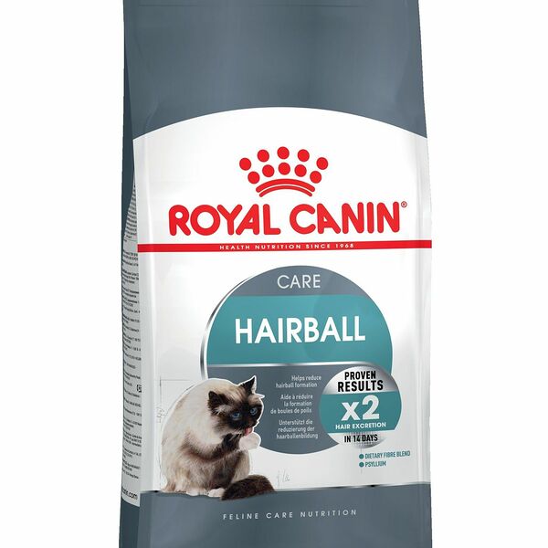 Royal Canin корм для взрослых кошек всех пород, вывод волосяных комочков