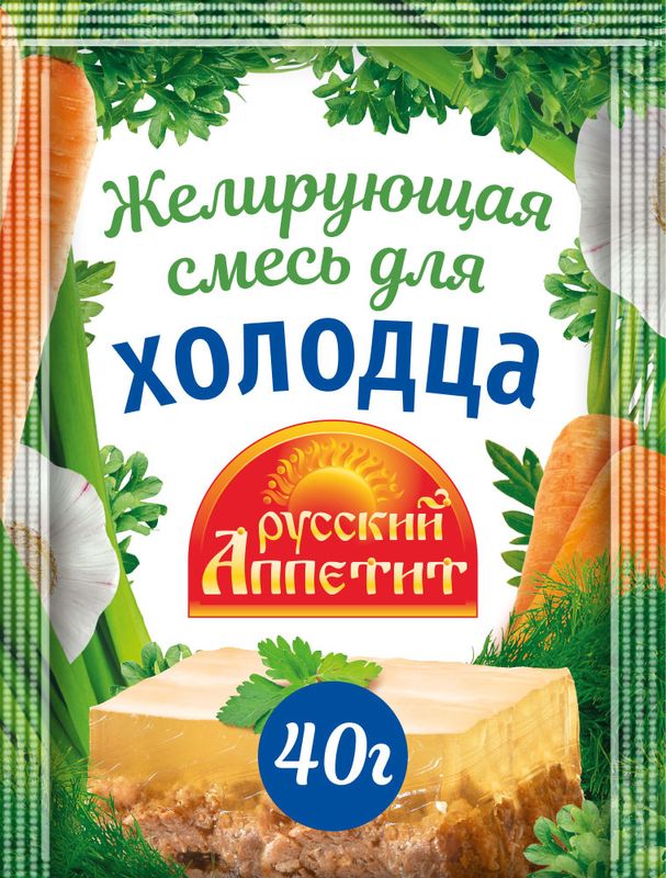 

Смесь желирующая Русский Аппетит для холодца 40 г