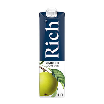 Сок Rich Яблоко 1л