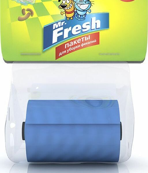Пакеты для уборки фекалий Mr.Fresh 20шт.
