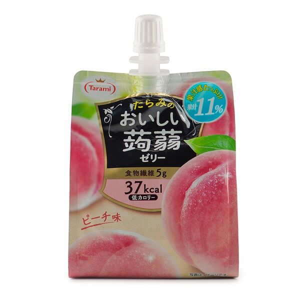 Желе фруктовое Tarami питьевое из конняку со вкусом персика 150 г