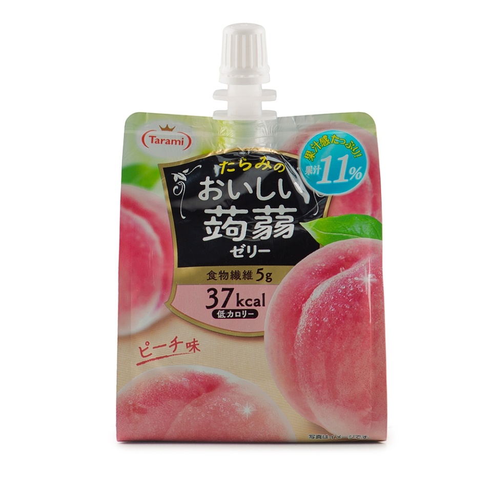 

Желе питьевое Tarami со вкусом персика, 150 г