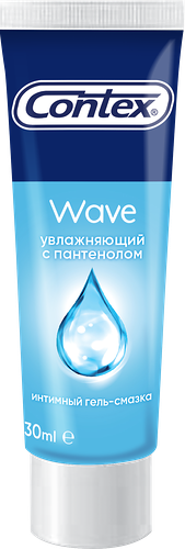 Смазка на водной основе Contex Wave с пантенолом 30 мл
