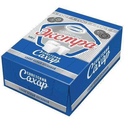 Сахар Экстра белый кусковой 500 г