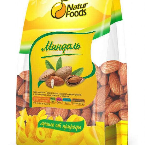 Миндаль NaturFoods очищенный