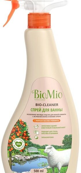 Средство чистящее для ванной и туалета BioMio Грейпфрут 500мл