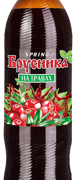 Напиток SPRING Брусника на лесных ягодах газированный