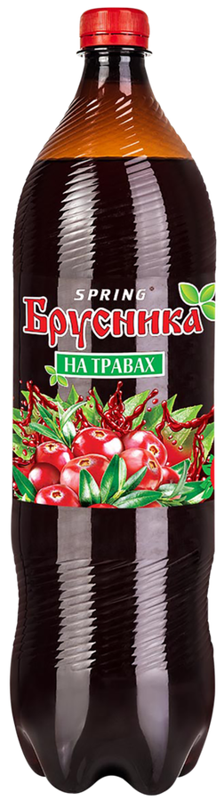 

Напиток Spring брусника на лесных ягодах газированный 1500 мл