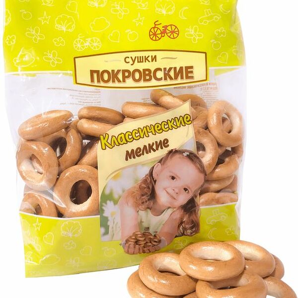Сушки Покровский Хлеб классические мелкие 200г