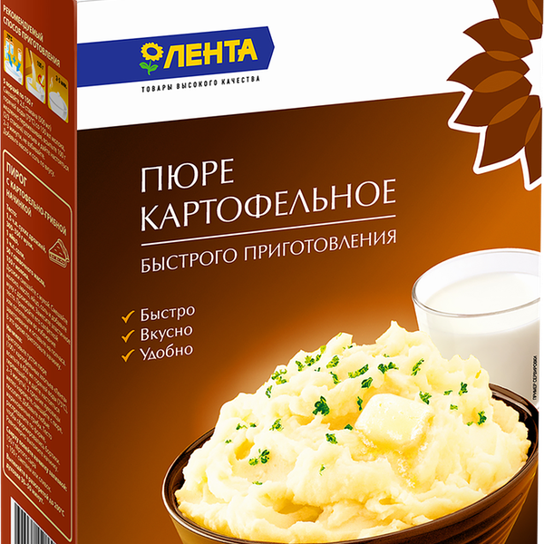 Картофельное пюре ЛЕНТА