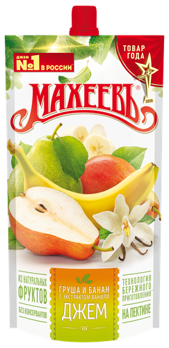 

Джем Махеевъ Груша Банан Ваниль 300 г