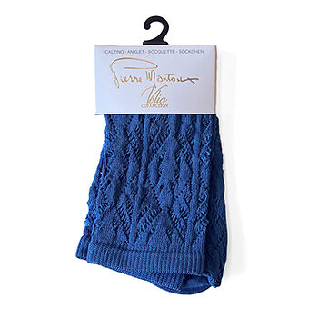 Носки женские Pierre Mantoux Calzino herb цвет 3232 denim размер 1-2, Италия