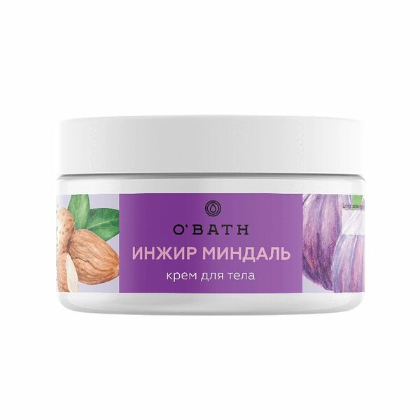 Обас Крем для тела Инжир-Миндаль