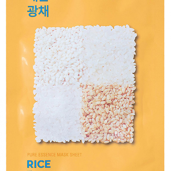 Маска для лица Holika Holika Против пигментации с рисом тканевая