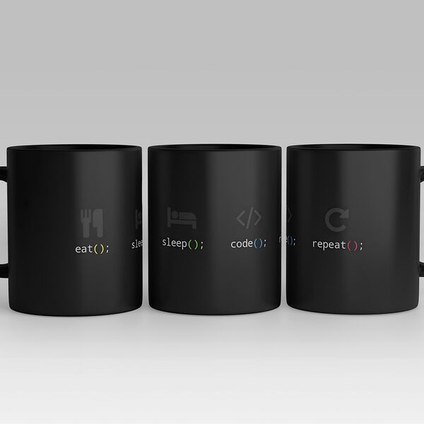 Кружка с принтом Айти 330мл