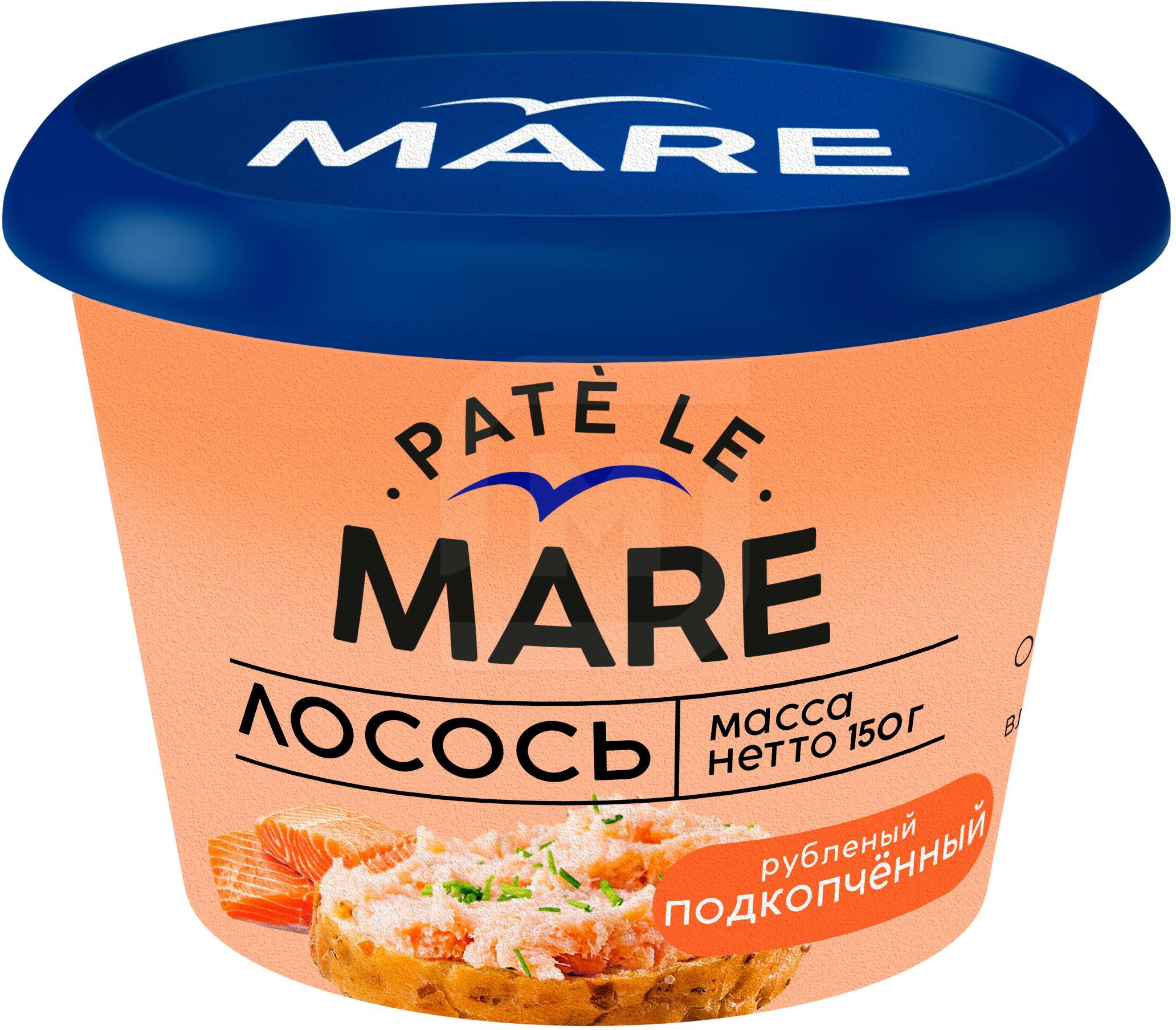

Лосось Mare рубленый подкопченный