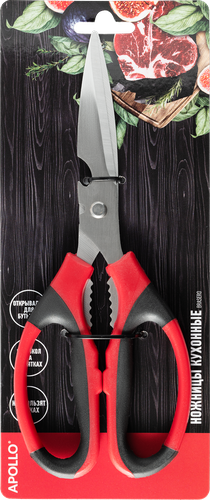 

Ножницы кухонные APOLLO Brasero, нержавеющая сталь, пластик