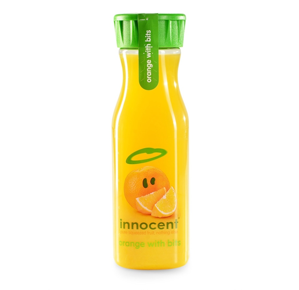 

Сок Innocent апельсин с мякотью, пластиковая бутылка, 330 мл