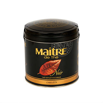 Чай черный Maitre de The Noir Louis d`Or листовой 150 г