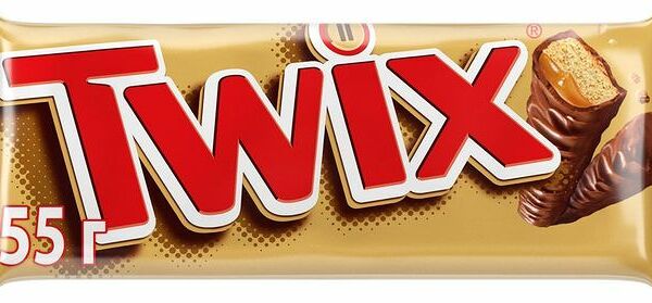 Шоколадный батончик Twix 55г