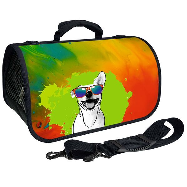Сумка-переноска для животных FOXIE Lucky 50х25х28см
