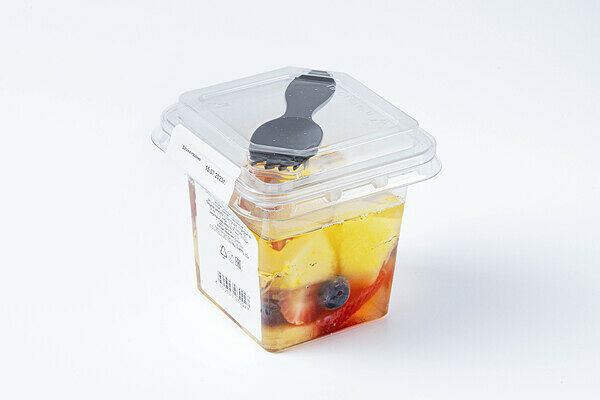 Желе фруктово-ягодное голубика, банан, клубника, яблоко