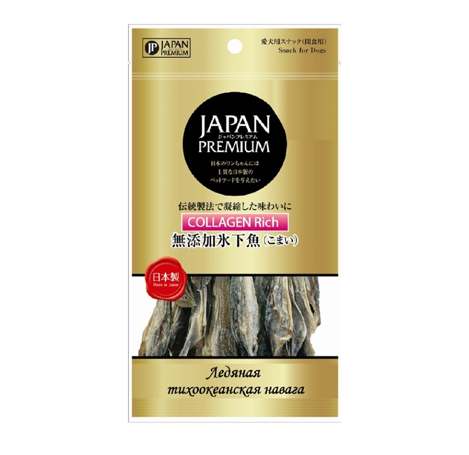 

Ледяная тихоокеанская навага Japan Premium Gold для собак