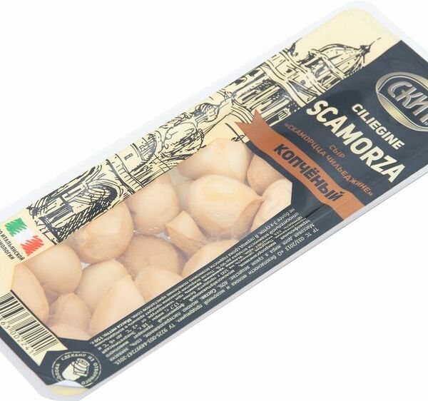 Сыр копчёный Скаморцца Чильеджине Скит 40%