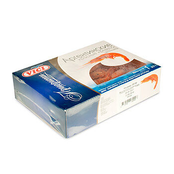 Креветки аргентинские красные, калибр 20-30 шт в кг, Vici, 1 кг