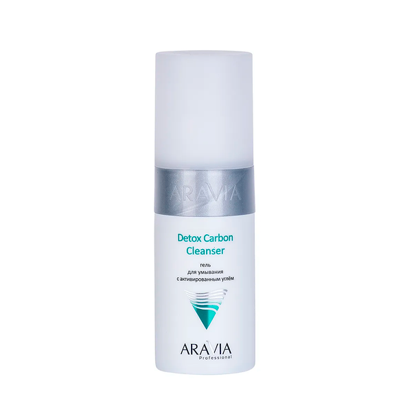 Гель для умывания с активированным углём ARAVIA Professional Detox Carbon Cleanser 150 мл