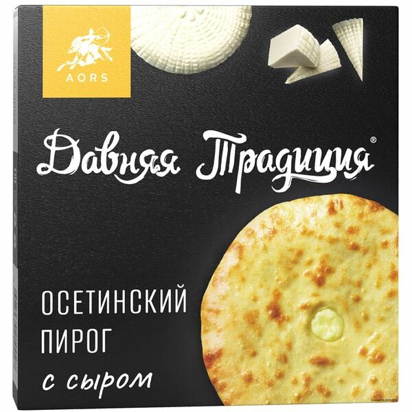 Пирог Давняя Традиция Осетинский с сыром замороженный, 450г
