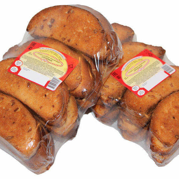 Сухари Ореховые ТМ Алексинский хлебокомбинат