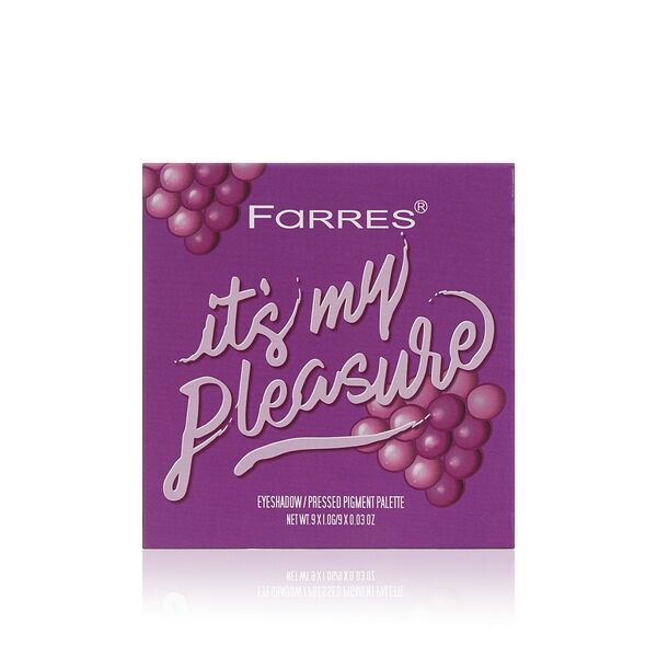 Палетка теней для век Farres It's My Pleasure 9 цветов 9г