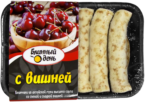 

Блинчики Блинный день с вишней 360 г