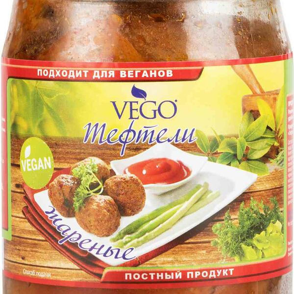 Тефтели жареные Vego в соусе Лукерия 500 г