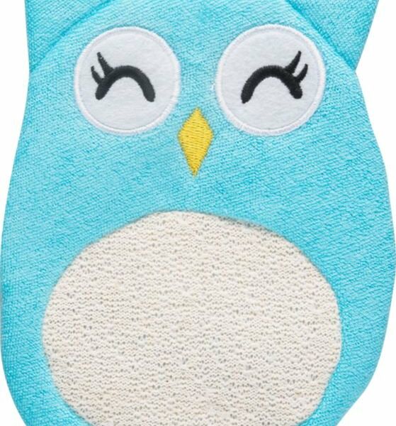 Мочалка-рукавичка Сова 0+ ТМ Roxy Kids (Рокси Кидс)