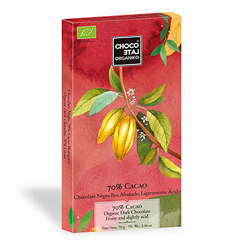 Шоколад темный Chocolate Organiko 70% какао