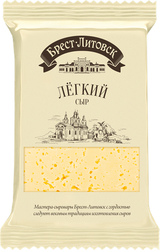 

Сыр Легкий Брест-Литовск 35% БЗМЖ 200 г