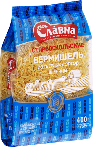 

Макароны Славна Вермишель 400 г