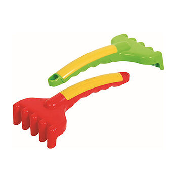 Грабли садовые GOWI игрушечные, в ассортименте 