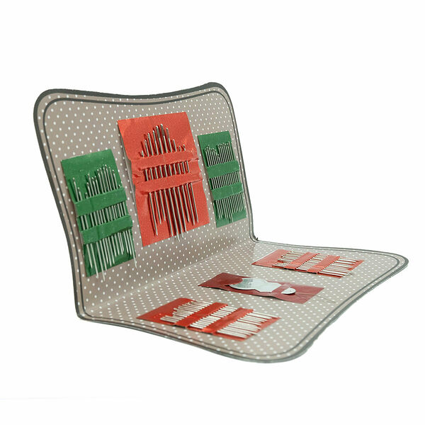 22404 Комплект игл бытовых в футляре-книжка, 70 шт PONY