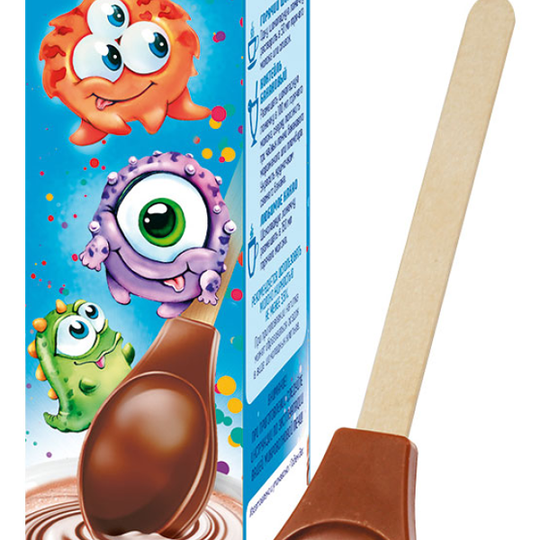 Шоколад молочный Капля радуги Шоколадная ложка