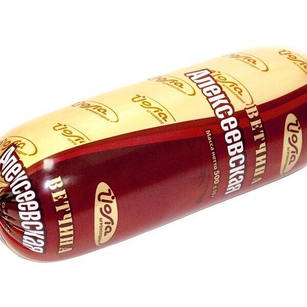 Ветчина Йола Алексеевская варено-копченная